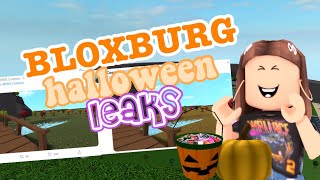 BLOXBURG HALLOWEEN UPDATE LEAKS! | :o | BLOXBURG | ROBLOX