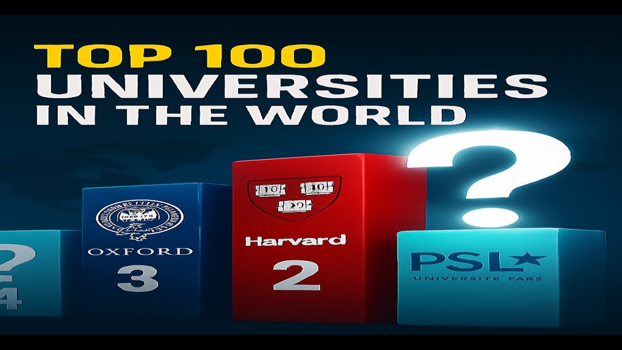 Top 100 Universities in the World 2025 - YouTube