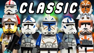 Classic-Style Custom LEGO Clone Troopers