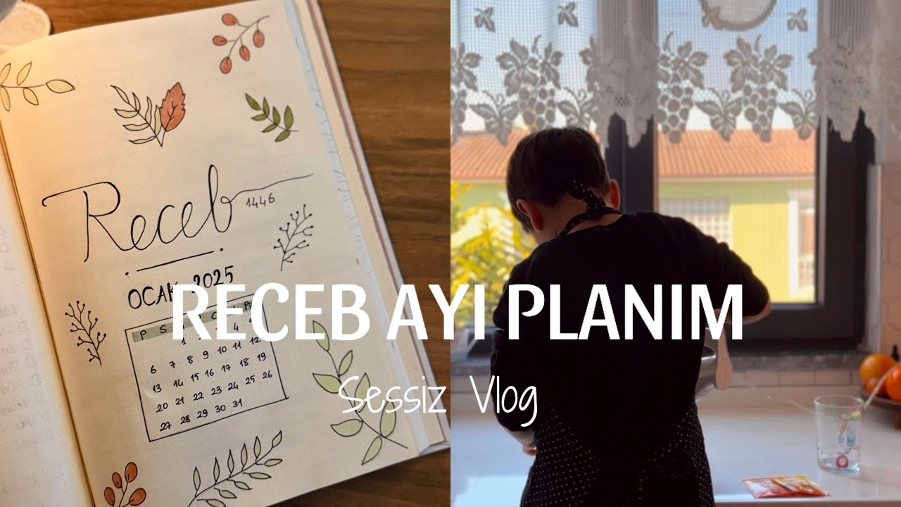 Planlı Olmayı Nasıl Sürdürüyorum? // Çocuklarla kandil kekleri // Sessiz vlog