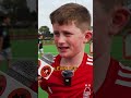 Kid with one leg tears up the footie field