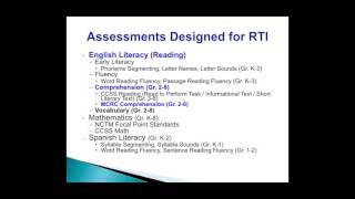 Measure Overview MCRC Reading