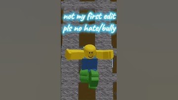 not my first edit but pls no hate or bully 😁 #roblox #edit #game #firstedit