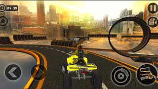 Racing Quad Bike Moto Stunt : ATV Impossible Track - #14 Android GampePlay On PC screenshot 2
