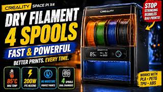 Creality Filament Dryer X4 Review Dry 4 Spools at Once