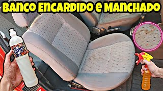 Como Limpar e Tirar Manchas do Banco do Carro.