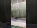 What are the shipping risks for large diameter FRP towers?