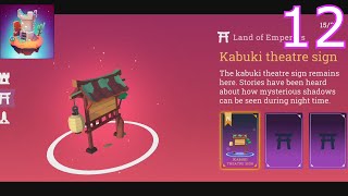 HIDDEN LANDS - Visual Puzzles | Gameplay #12 | Land of Emperors Kabuki theatre sign screenshot 5