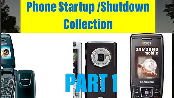 Phones Startup/Shutdown Collection 1