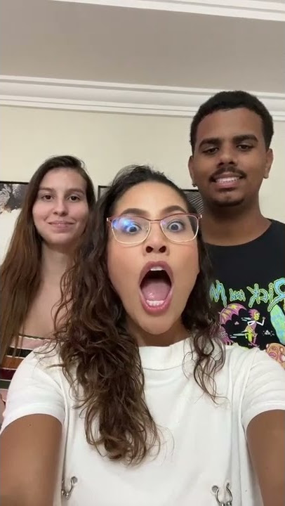 TIKTOK DE Rafa IMITANDO UMA SIRENE COM Mateus e Giovana 🚨👊🤷‍♀️ #shorts