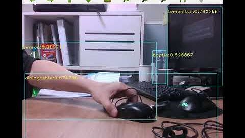 Opencl_caffe and Realsense D435 object detection