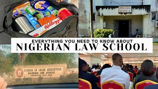 The Nigerian Law school: Registration, Accommodation, and the necessary documents.