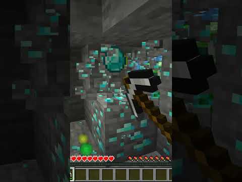 ماين كرافت لقيت دايموند و لكن