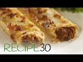 Beef Ragù Cannelloni - By RECIPE30.com