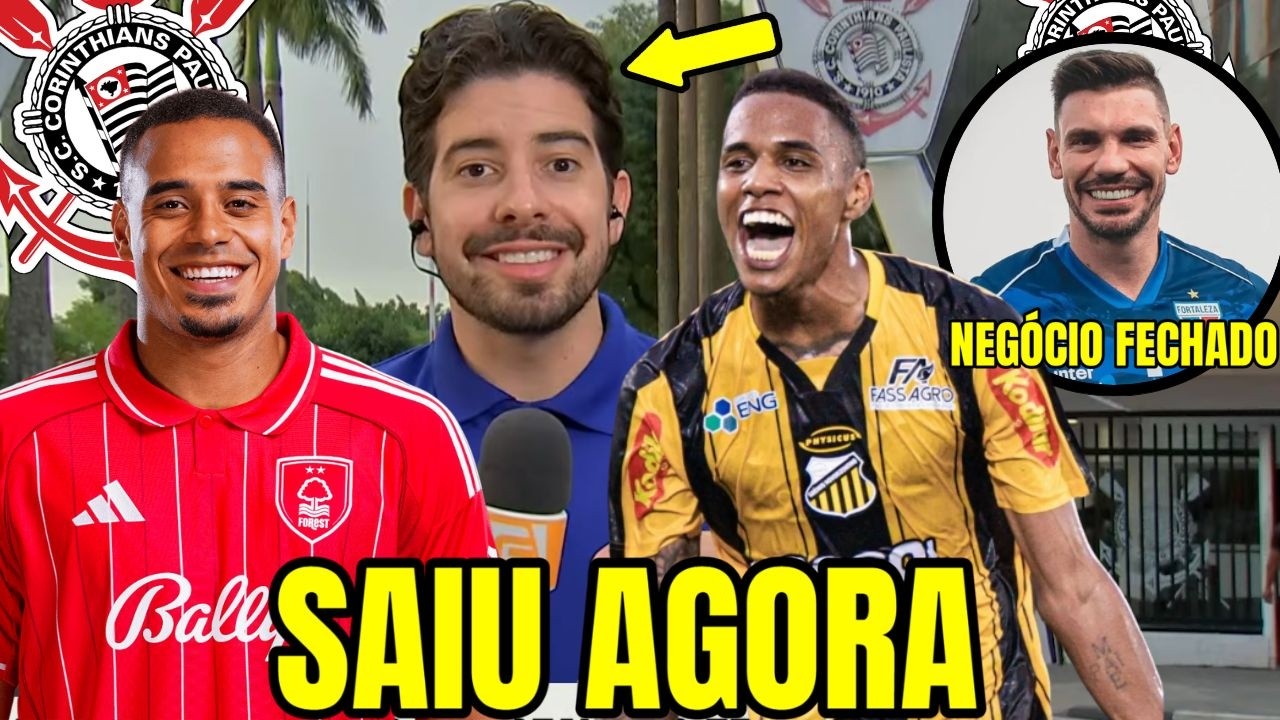 🚨CONFIRMADO NO CORINTHIANS !! ACERTOU NESSA NOITE !! SALAZAR TROUXE AS NOTÍCIAS DO CORINTHIANS