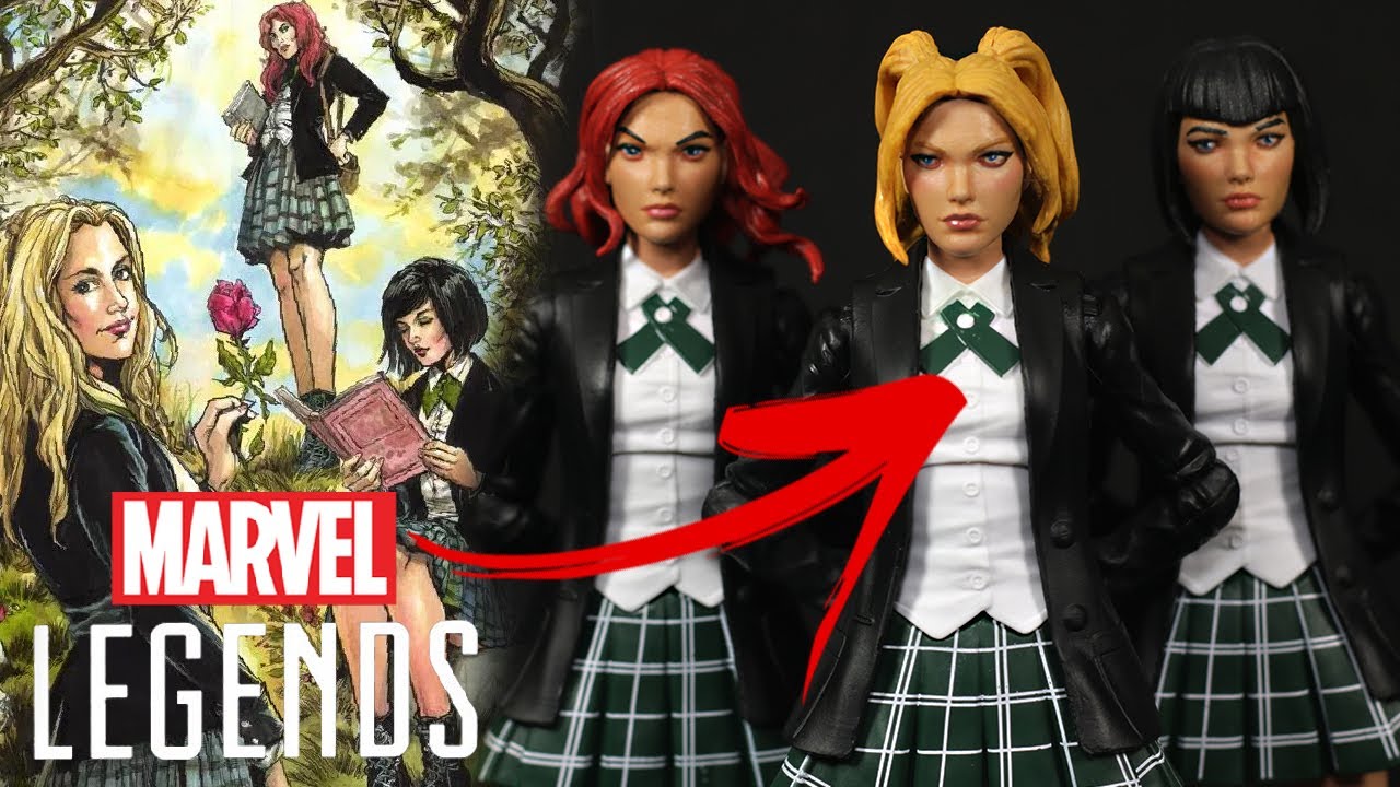 マーベルレジェンド ステップフォードカッコーズ X-Men Marvel Legends Stepford Cuckoos Action Figure