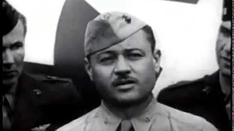 Newsreel: Major Boyington Is Found Alive (1945)