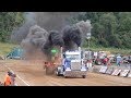 Street Semi Truck Pulls Grafton WV Battle of the Bluegrass Taylor County Fairgrounds