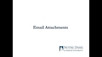 Attaching Files in Your Student Email