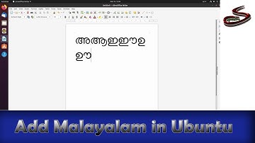 Add Malayalam in Ubuntu | Malayalam Keyboard Layout in Ubuntu