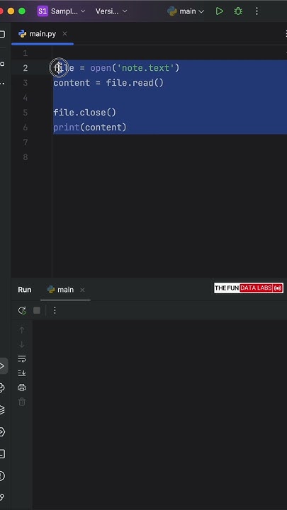 Open File in Python #python #programming #code - YouTube
