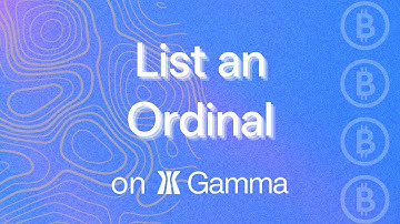 How to List an Ordinal