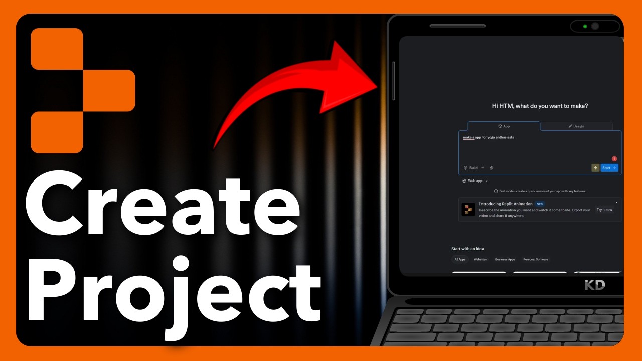 How To Create Replit Project - Step by Step - YouTube