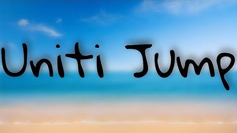 прыжок в Unity