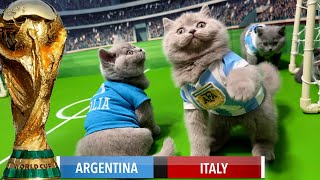 MUST WATCH! CATS KITTENS WORLD CUP SEMIFINALS GAME 1!