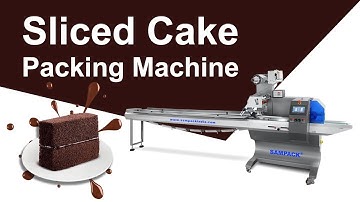Slice Cake Packing Machine| Bar Cake Flow Wrapping Packing Machine Manufacturers in Coimbatore
