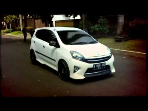 toyota agya hellaflush - YouTube
