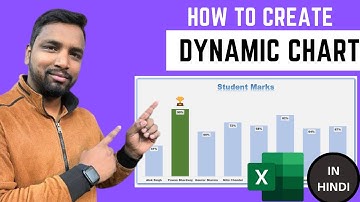 How to Create Dynamic Charts in 5 minutes in Excel in Hindi | Excel me dynamic chart kaise banaye