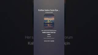 Kalbim Sadece Senin İçin Atıyor 1