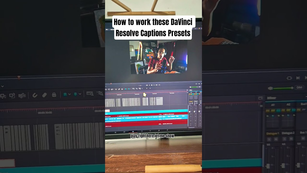 How to use DaVinci Resolve Animated Captions Presets