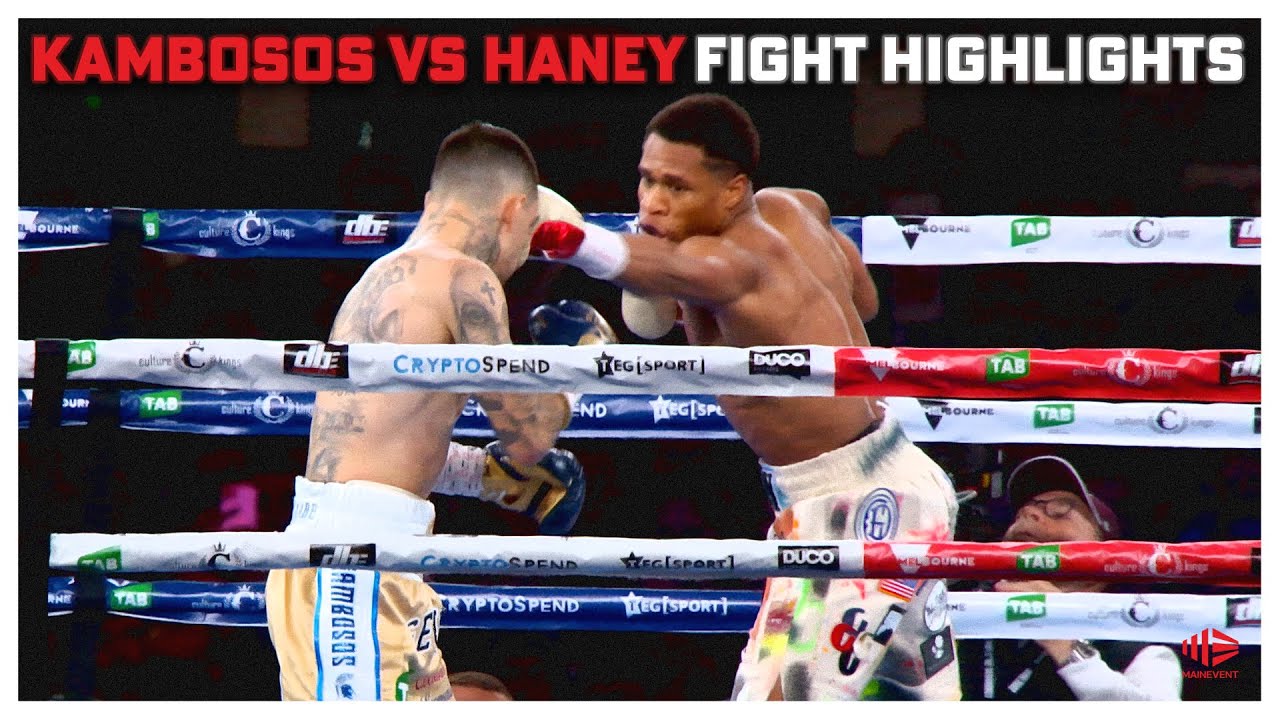 George Kambosos Jr vs Devin Haney full fight video highlights