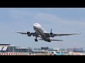 DEPARTURES at Schiphol Airport | B777, A330, B757, B787 | 4K