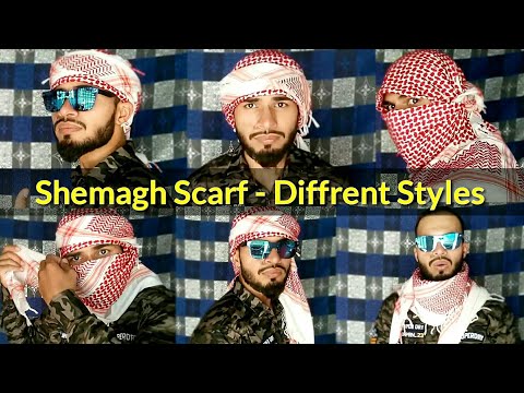 Eid Special - How to Tie Shemagh Scarf | Different Styles Tutorial | AL Aamir Khan