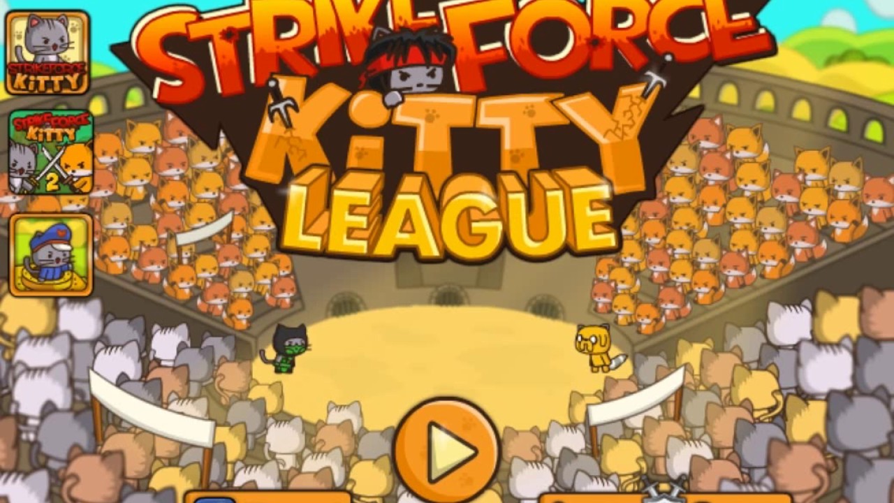 StrikeForce Kitty League Train your army of cats, so they