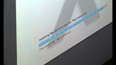 Installing Lion On My Mac