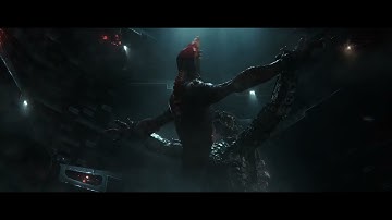 Mechagodzilla vs  Skullcrawler   Godzilla vs  Kong 2021 4K   HDR