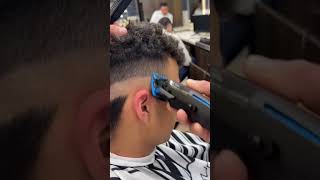 MID FADE 🔥 CARA MENGHILANGKAN GARIS TRIMER #shorts #barbershop