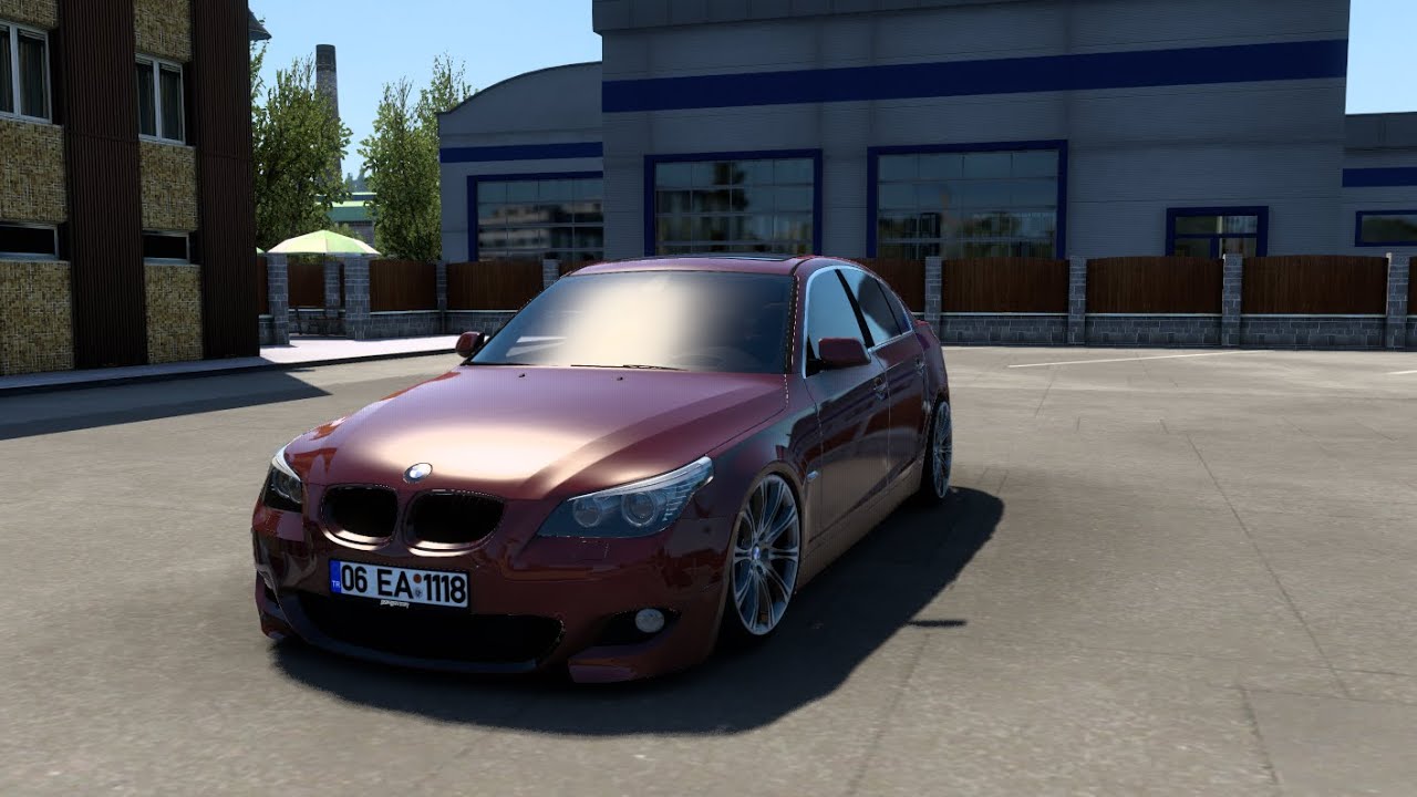 BMW 5 Séries E60 M-Tech 1.43 / Euro Truck Simulator 2 - YouTube