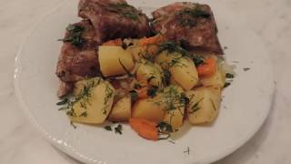 КАРТОФЕЛЬ запеченный в ДУХОВКЕ с МЯСОМ. Простой рецепт. ГОТОВИМ ДОМА - Кулинарный Клуб КАРТОФЕЛЬ запеченный в ДУХОВКЕ с МЯСОМ. Простой рецепт. ГОТОВИМ ДОМА - Кулинарный Клуб