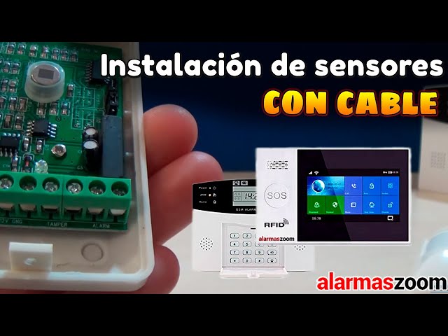 Alarma GSM-04 sensores con antena