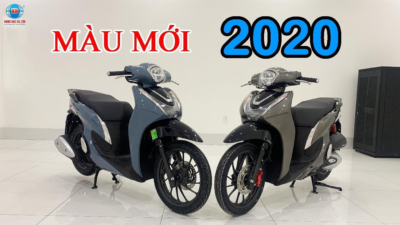 Sh Mode 2020 Cập Nhật Thêm 2 Màu Mới Xanh Xi Măng Và Xám Đen Tại Honda Hồng  Đức 3 Bình Thủy Cần Thơ  YouTube