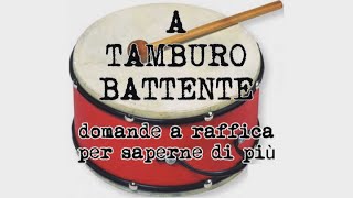 A tamburo battente: ospite Paolo Ardito  210623