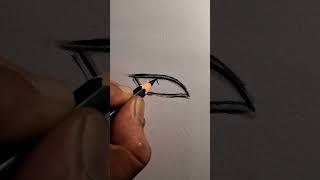 how to draw scary eyes
