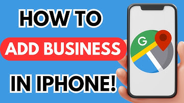 How to add your shop in google maps in iphone -  add business location on google maps in mobile 2025
