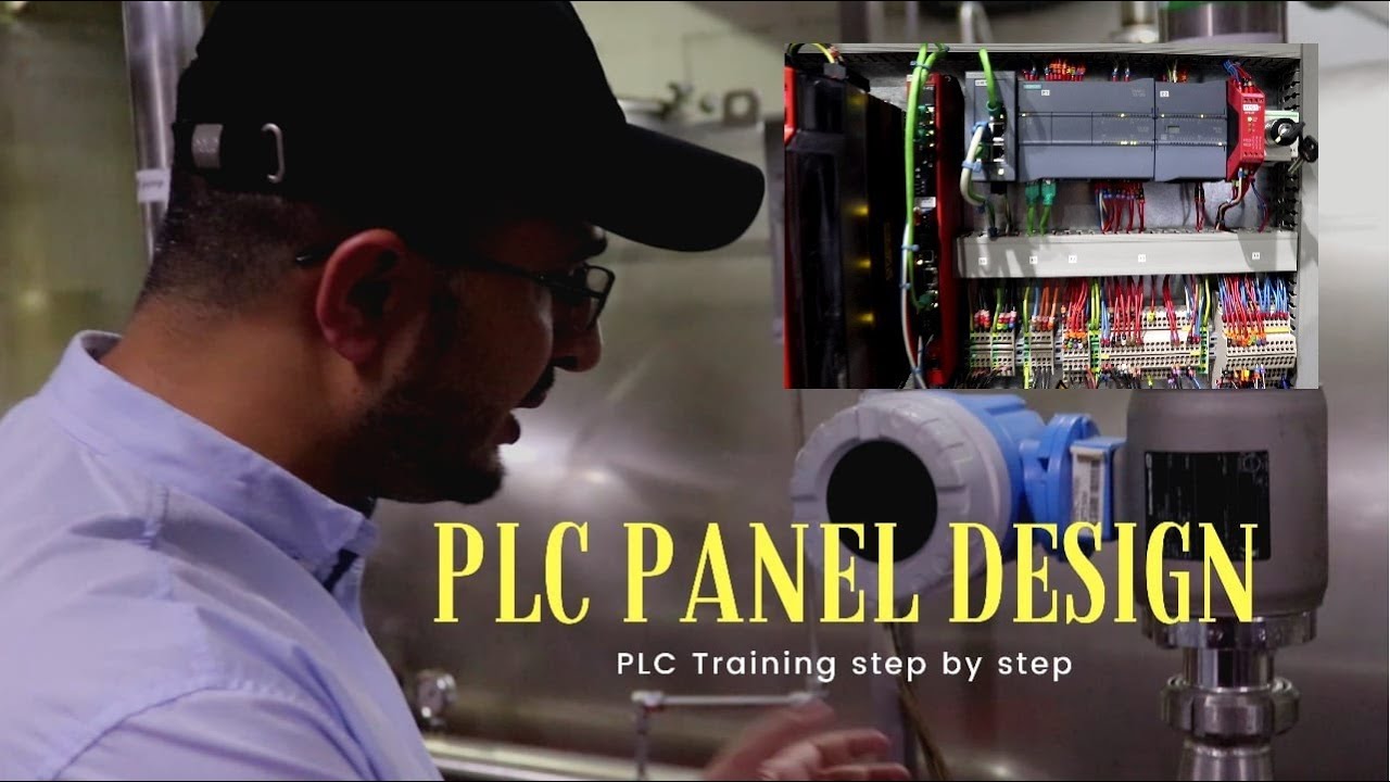 PLC Panel design and wiring diagram part #4 - YouTube