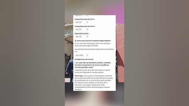 Le système entrée express du Canada 🇨🇦. Je vais calculer vos point pour vous. #canada #immigration